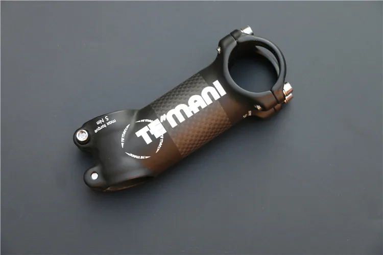 Teмани 3K матовый алюминий + углерод шток велосипеда MTB Stems 17 угол 80 90 100 110 мм | Спорт и