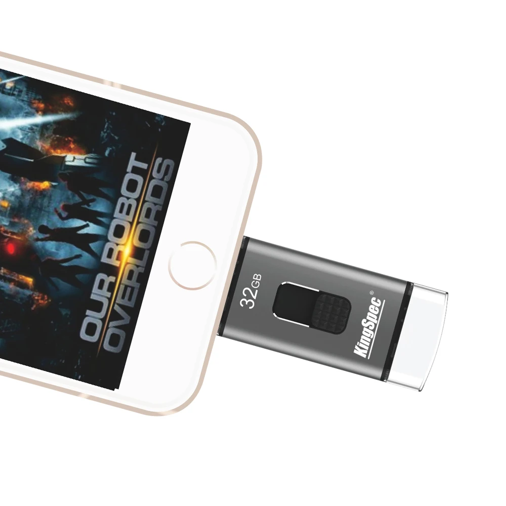 KingSpec usb флэш-накопитель для iPhone/IPad 32 ГБ 64 flash drive | Компьютеры и офис