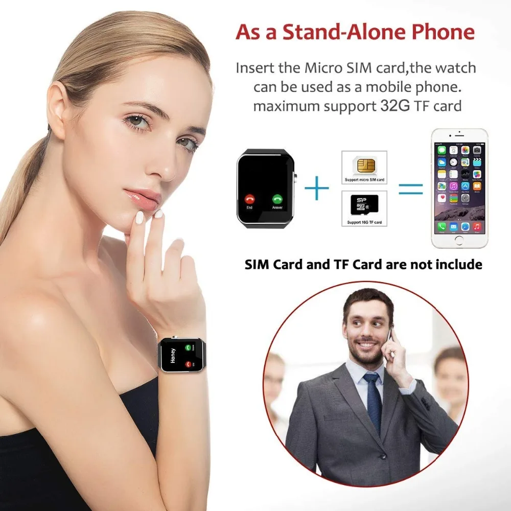 2018 best Bluetooth андроид смарт часы Сенсорный экран Smartwat для детей Для мужчин женщин