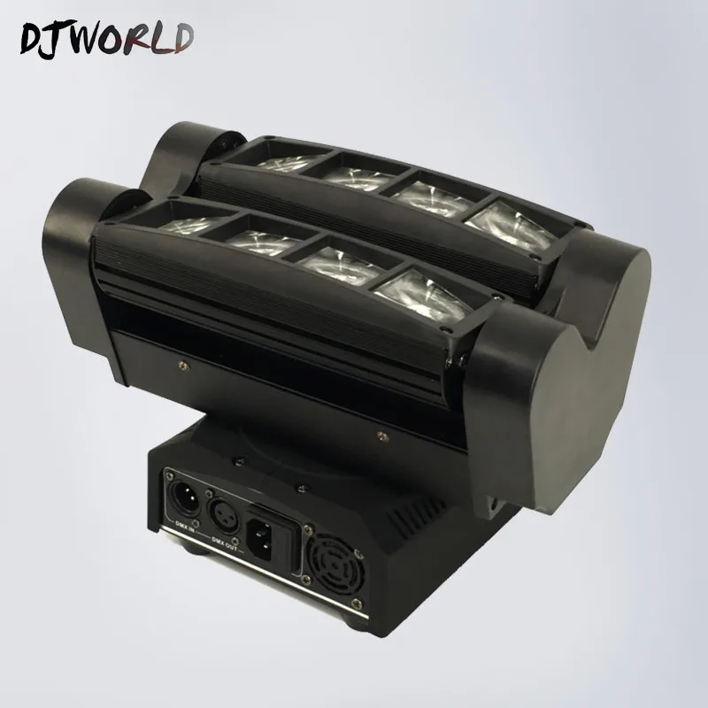 Миниатюрный светодиодный светильник с лучом паука 8x10 Вт RGBW сценическое