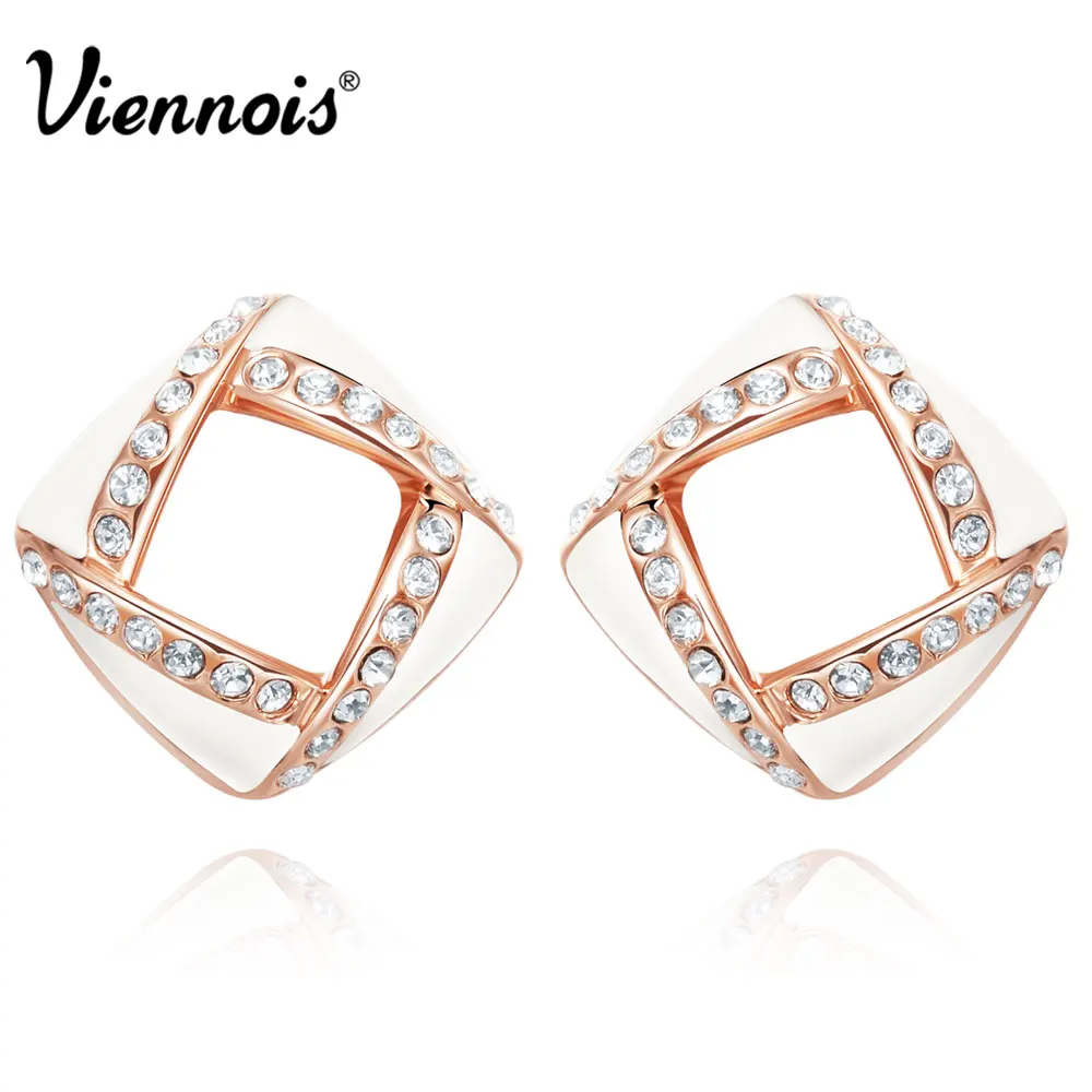 От Viennois покрытие из корейский Стиль квадратные Стразы проложенный гвоздик