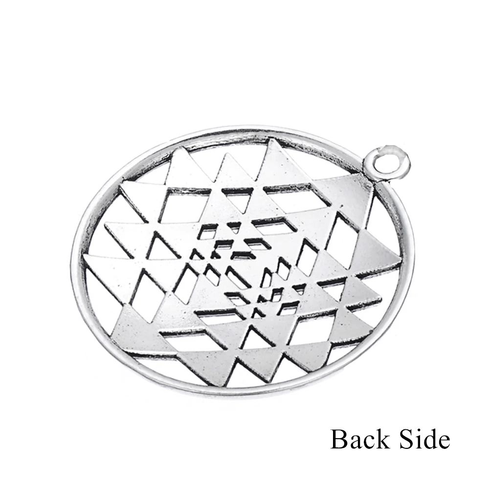 Dawapara Sri Yantra Португалия Мандала языческие Панк Подвески для самостоятельного