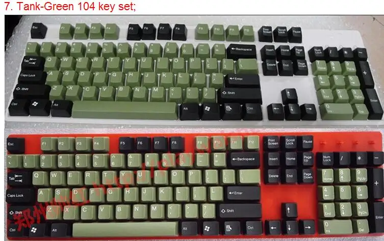 Колпачки для механической клавиатуры Taihao колпачки клавиш cherry mx switch 104 Dolch double shot