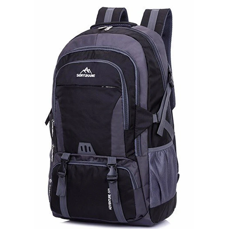 Водонепроницаемый мужской рюкзак унисекс 60L дорожный спортивная сумка для