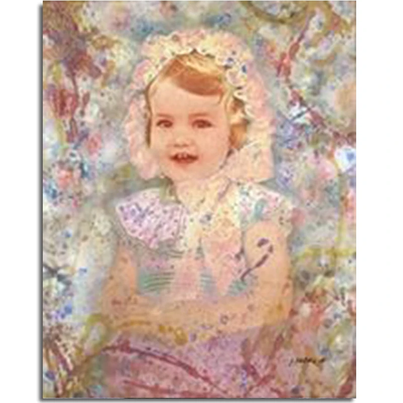 Алмазная вышивка с изображением людей Diy картина мозаика комплект для младенцев