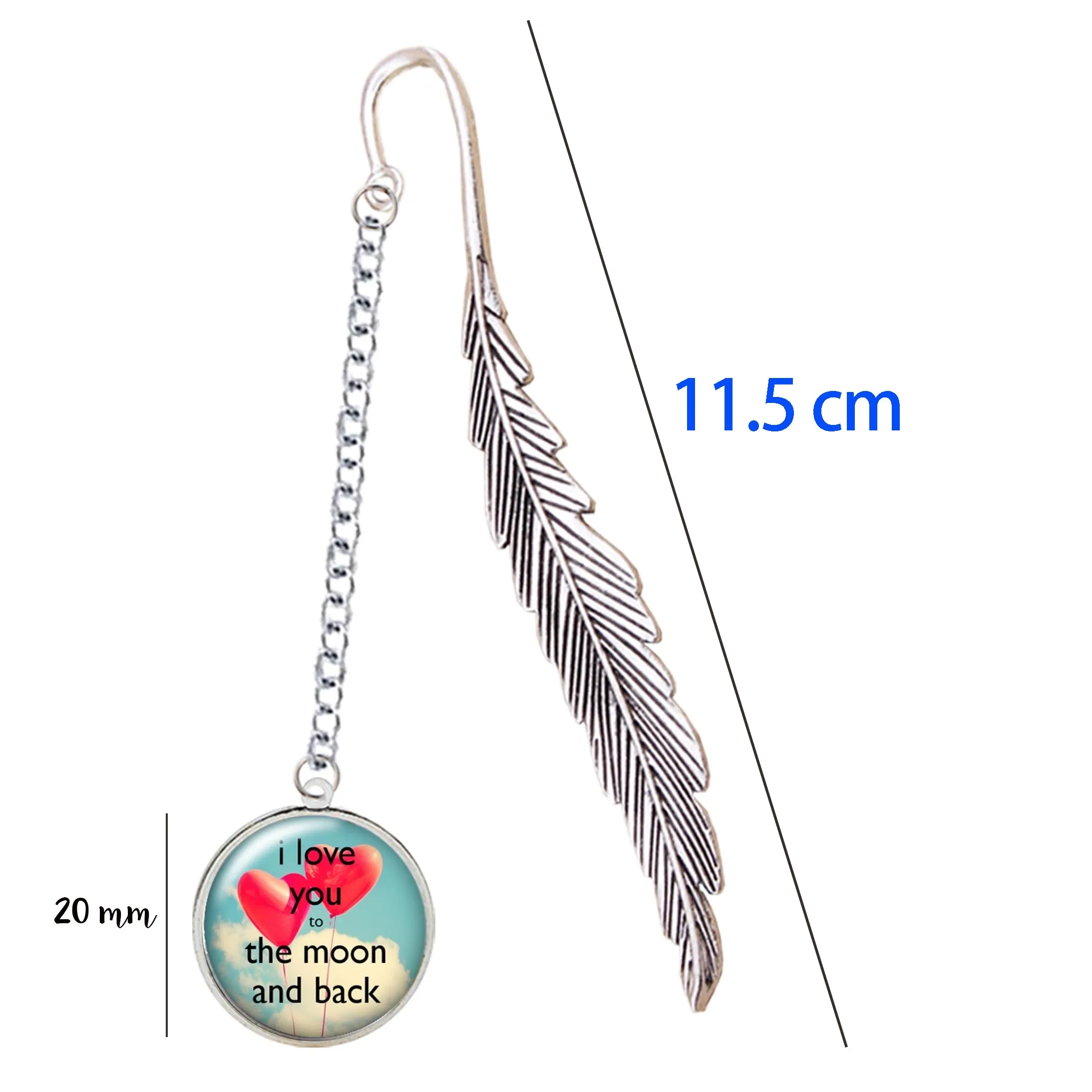Я люблю тебя до Луны и обратно закладки любовь навсегда Moon Подвеска &quotкнига&quot