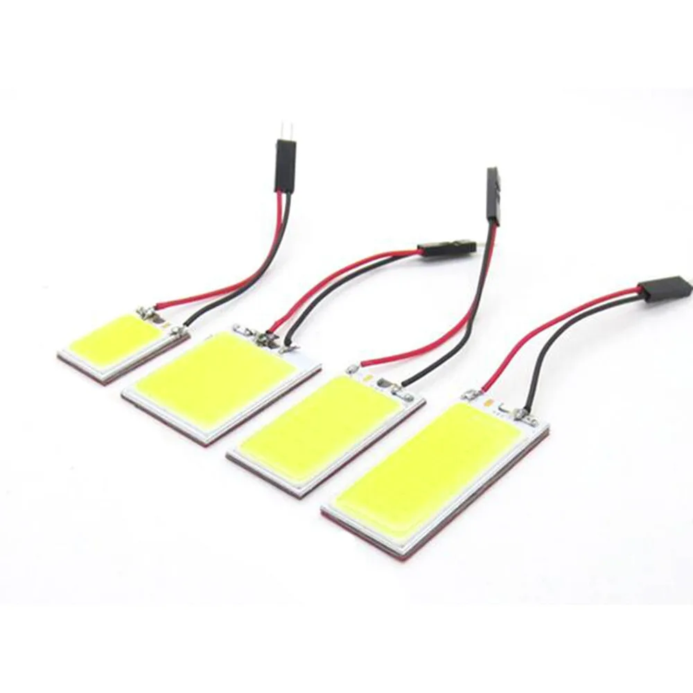Tonewan белый 12В 48 Smd Cob Led панель авто интерьер чтения Карта Лампа светильник Купол