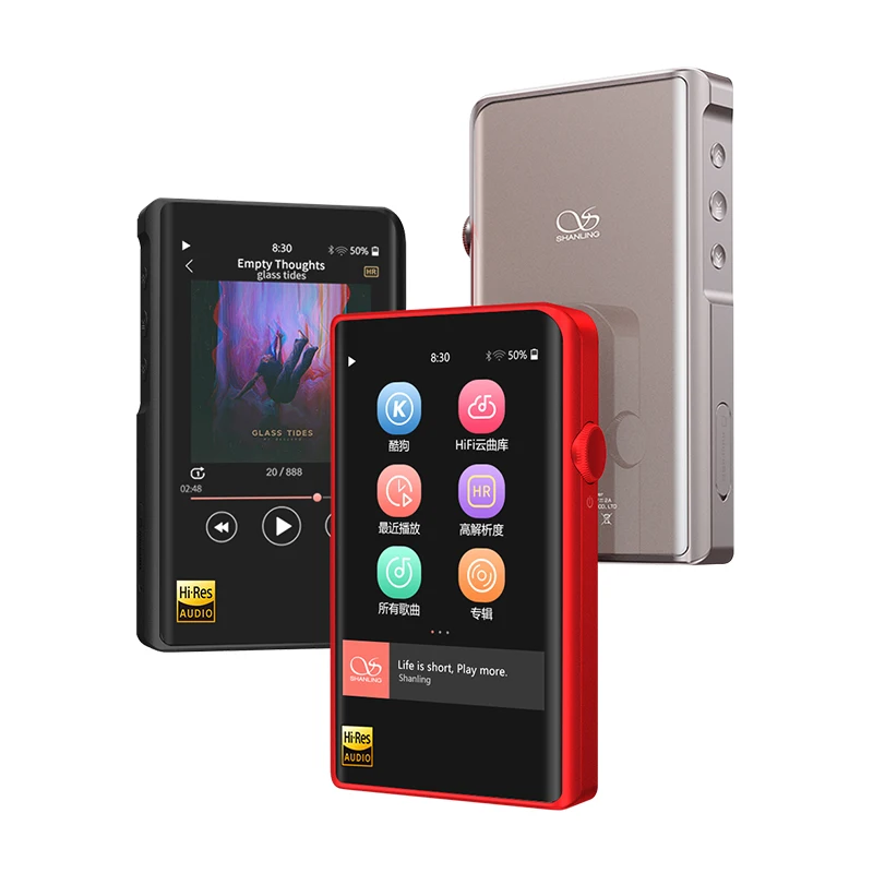 Портативный музыкальный плеер AK Audio Shanling M2X с высоким разрешением мини Bluetooth Apt X DAP