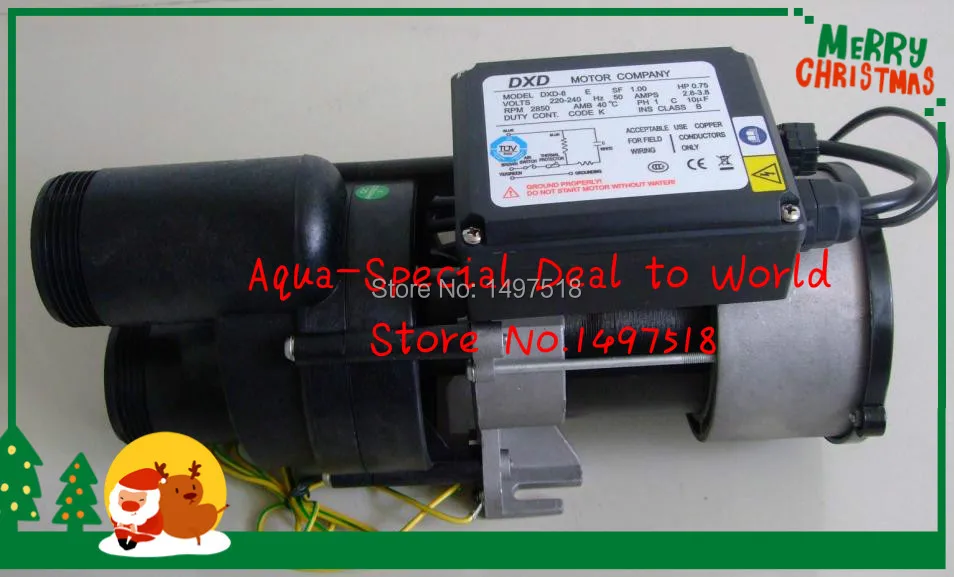 

DXD-8 DXD-8 with parallel water inlet & outlet,0.75 kw/1.0HP spa pump & bathtub pump & hot tub pump, can replacing LDPB-140AQ