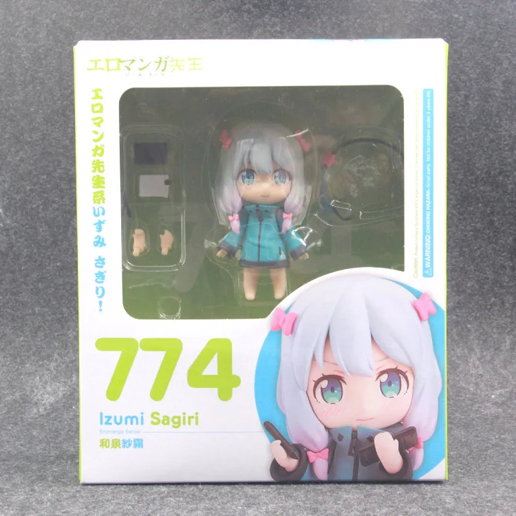 10 см Nendoroid 774 эроманга-сэнсэй Izumi Sagiri фигурка ПВХ игрушки коллекция аниме фигурки из мультика коллекционные
