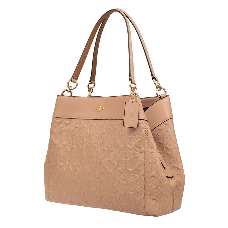 Coach Lexy Midnight сумка через плечо из фирменной тисненой кожи F25954 | Багаж и сумки