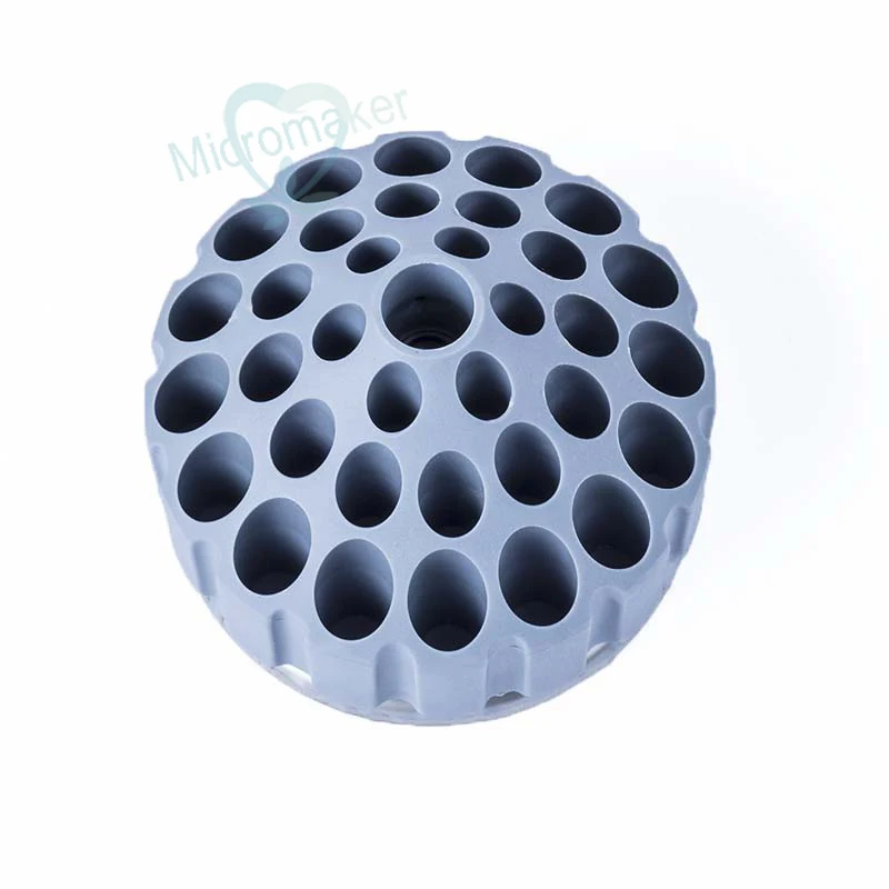 1 шт. стоматологический пластиковый держатель для бура с 35 отверстиями| |