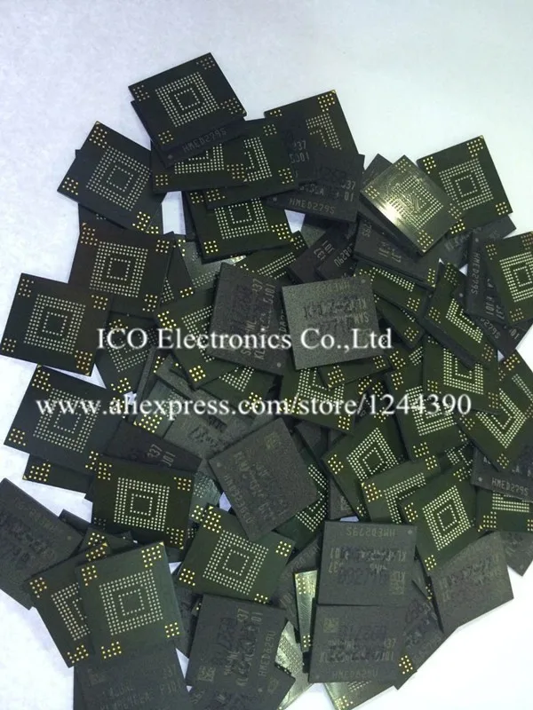 Φ eMMC 32GB BGA chip б/у 100% протестирован хорошо|Интегральные схемы| |