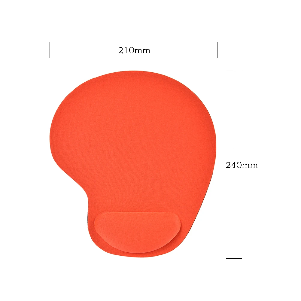 1 шт. удобные коврики для мыши на запястье Коврик нескользящая резиновая основа