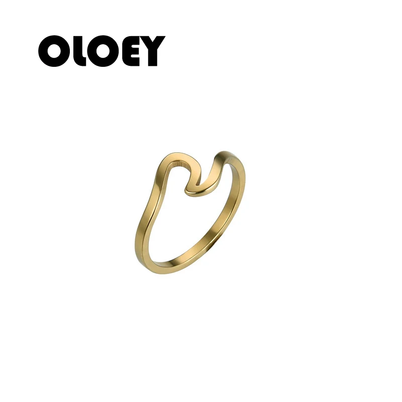 OLOEY женское модное кольцо с переплетенными элементами элегантное уникальное
