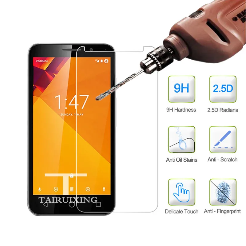 Закаленное стекло 9H для Vodafone Smart Turbo 7 защита экрана защитная стеклянная пленка