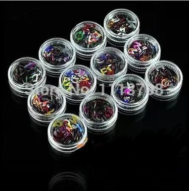 12 шт. алфавитные буквы для украшения ногтей|nail decoration|nail art decorationsnail decorations 3d |