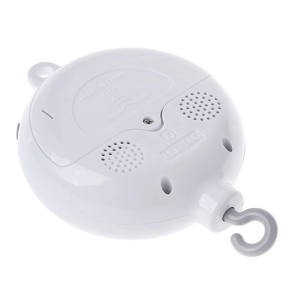 

HBB 35 мелодий песня детские мобильные шпаргалки Bed Bell Электрический со спиральной бело-красно-синей окраской для Подарочная музыкальная шкат...