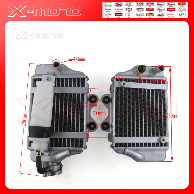 150cc 200cc 250cc zongshen loncin lifan мотоцикл с водяным охлаждением радиатор двигателя xmotos apollo водяная коробка с вентилятором аксессуары