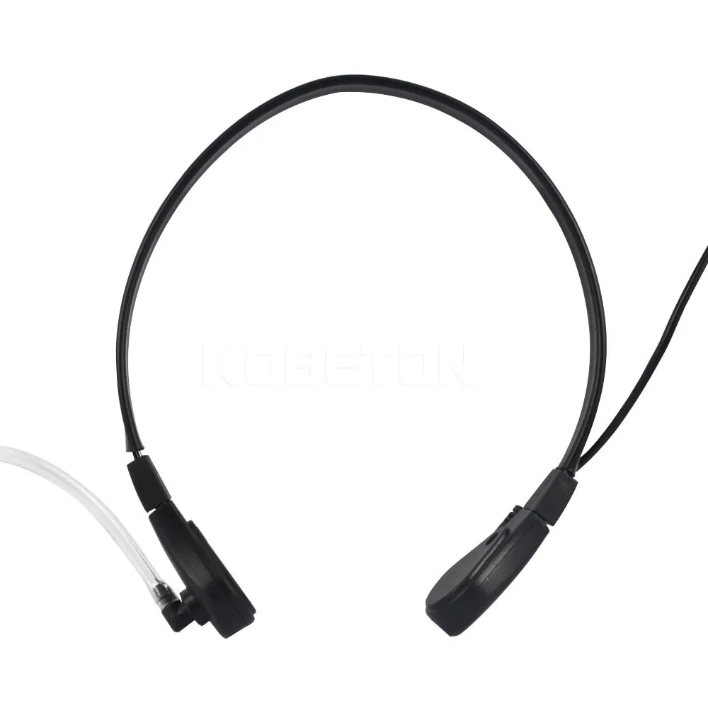 Kebidu микрофон горла горло Вибрация игровая гарнитура наушники для BaoFeng UV-5R UV-B5 UV-B6 BF-888S TG-UV2 иди и болтай Walkie Talkie
