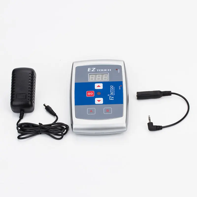 Премиум EZ тату источник питания набор цифровой дисплей экран 1 кабель для