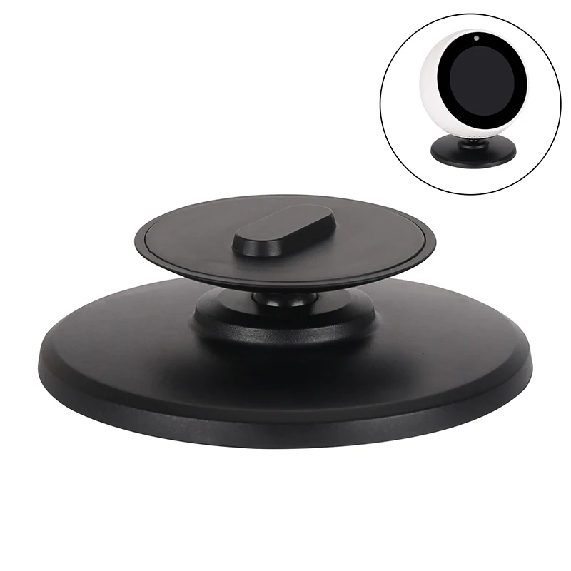 360 Вращение настенный кронштейн подставка металлическая основа для Amazon Echo Spot колонки Регулируемый алюминиевый сплав глянцевый Держатель подставка