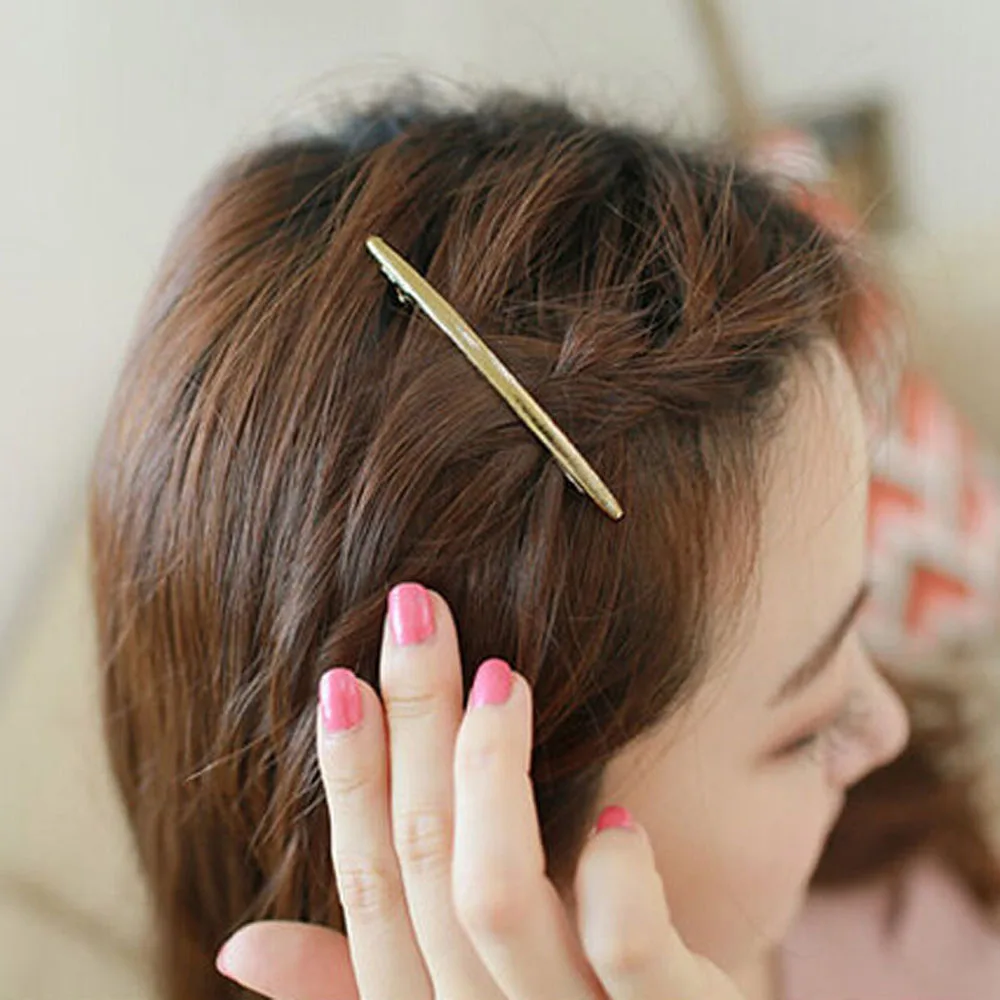 1 шт. женские Винтажные заколки для волос Modis с кристаллами металлическое