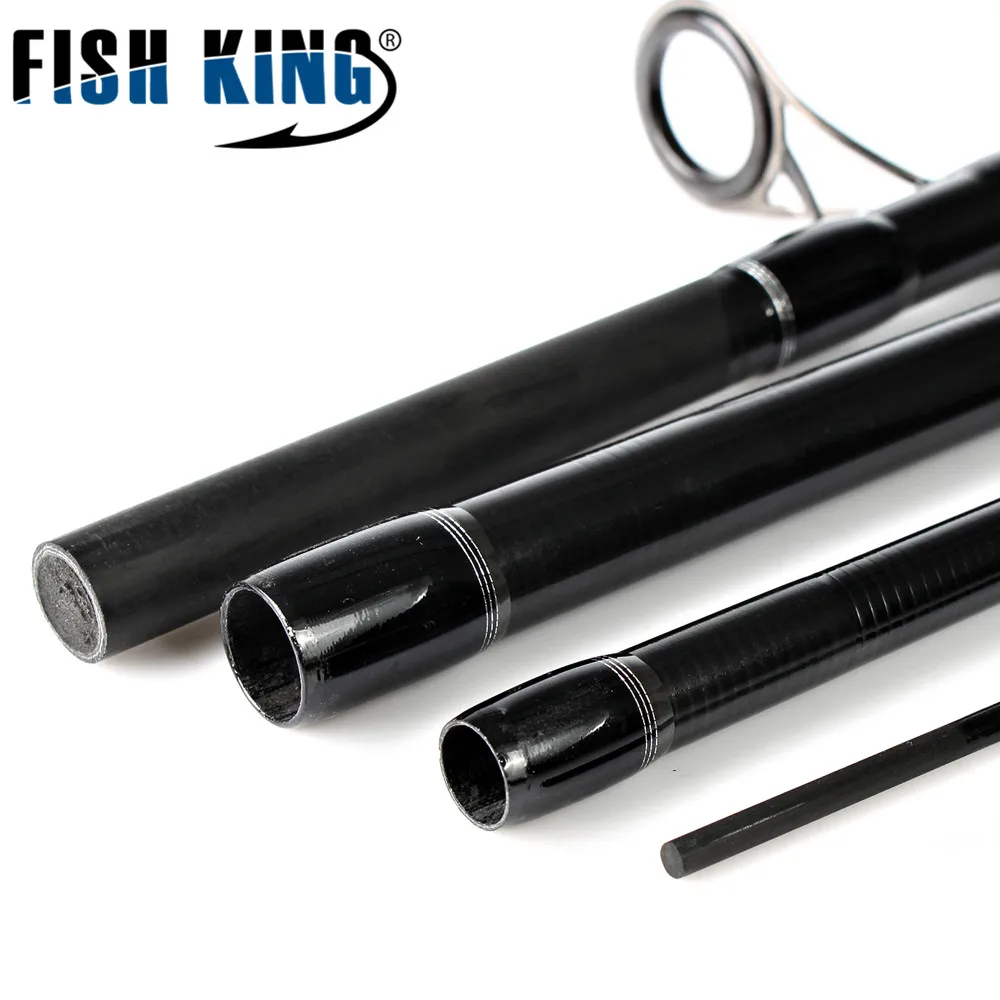 Фидерное удилище FISH KING высокоуглеродистая сверхмощная 3 секционная 6 м 9 L M H вес