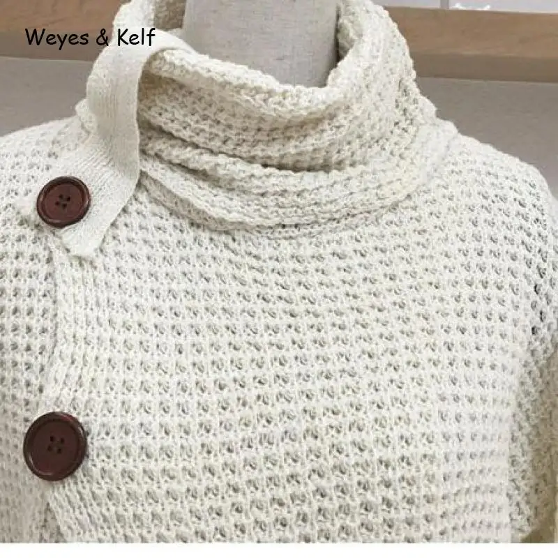 Weyes & Kelf зима Повседневный Кардиган женский трикотажный свитер 2020 осень с длинным
