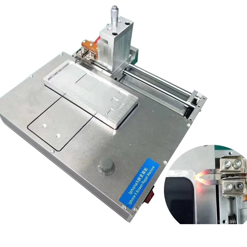 

Middle Frame Separator Cutter Machine For iPhone X Xs Xs Max XR LCD Screen Bezel Dismantle Frame Removal Machine With Moulds