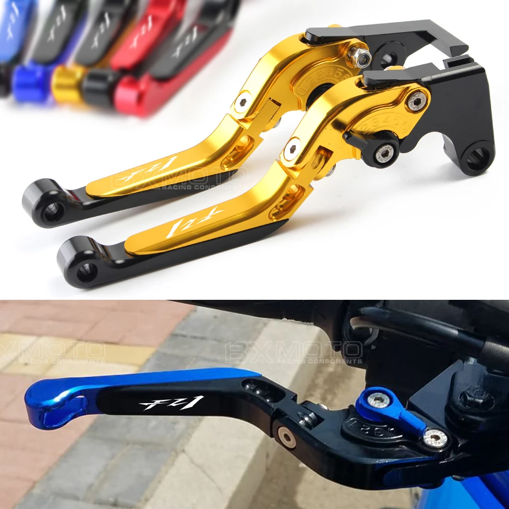 FZ1 Регулируемые рычаги тормозной муфты для Yamaha FAZER 2001 2005 2006 2014 2015 Мотоциклетные