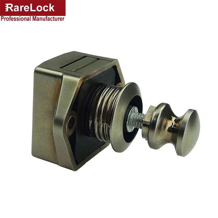 5 шт./лот ABS Мини кнопка из никеля для фургона/лодки/дома на моторе/шкафа|knob lock|boat