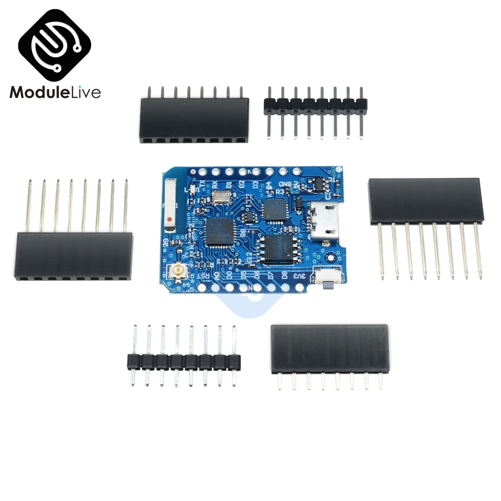 WEMOS D1 Mini Pro V1.0 16M байт внешний антенный разъем для NodeMCU ESP8266 ESP8266F CP2104 WIFI IOT макетная