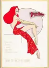 Jessica Rabbit Vintage Movie SILK плакат декоративной живописи Настенная картина 24x36 дюймов