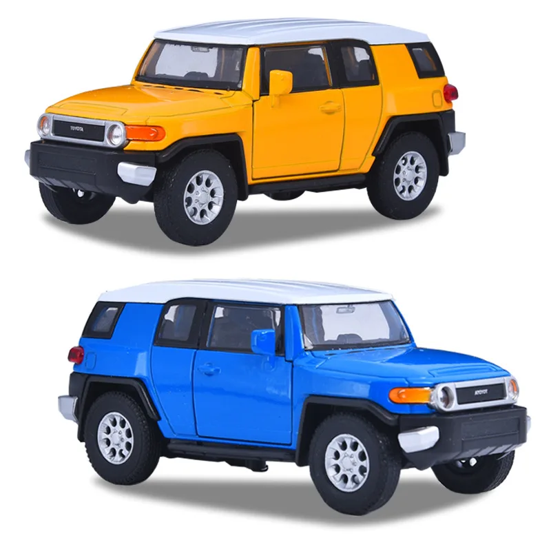 1:36 Alloy Diecast Simulation Cars Model Kids Toys for Children macan Toyota FJ Birthday Gift in box |
