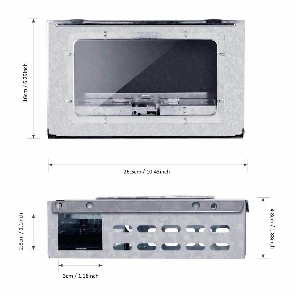 Ловушка для мыши с окошком ловушка гуманным ретранслятором | Дом и сад