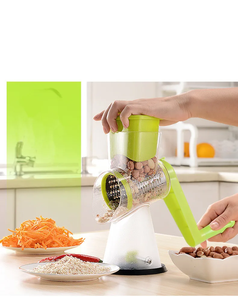 

1PC Vegetable Cutter Kitchen Gadget Fruit Slicer Grater Shredder Manual Multifunctional Kitchen Accessories Potato Slicer QA 073