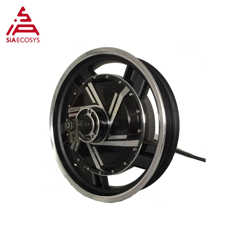 16*3 0 дюймовый 3 кВт V3 72V95KPH BLDC E мотоциклетный моторный шлейф с контроллером Kelly sine