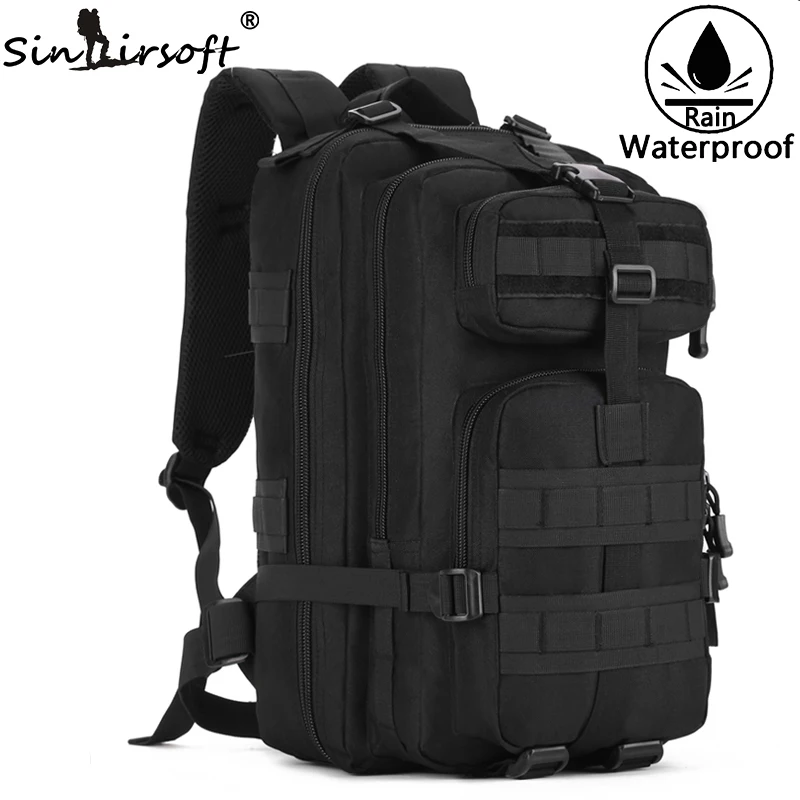Gift! 40L Outdoor Sports Tactical Bag Nylon Shoulder Waterproof Military Backpack Computer Hiking Bags Hunting Bag