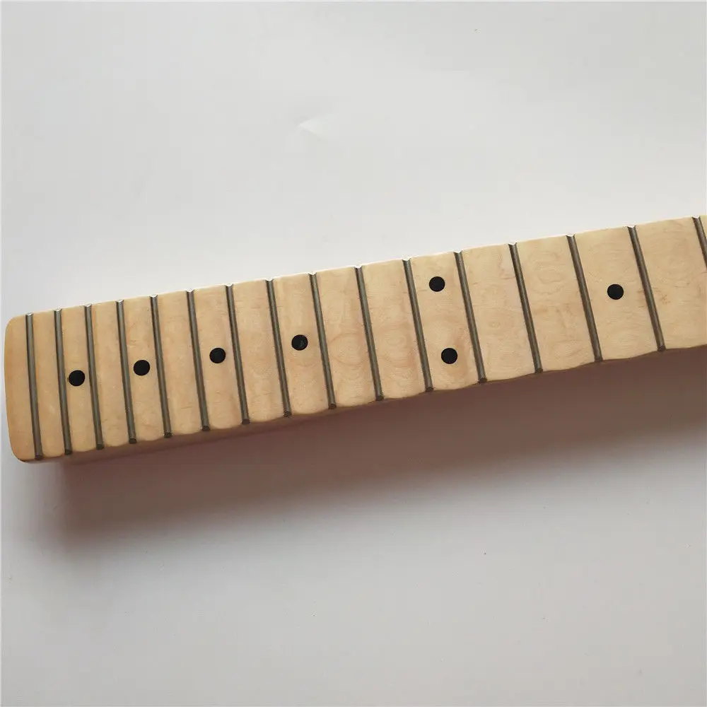 Полный scalloped гитары шеи замена 22 лада клен ST стиль Floyd rose nut
