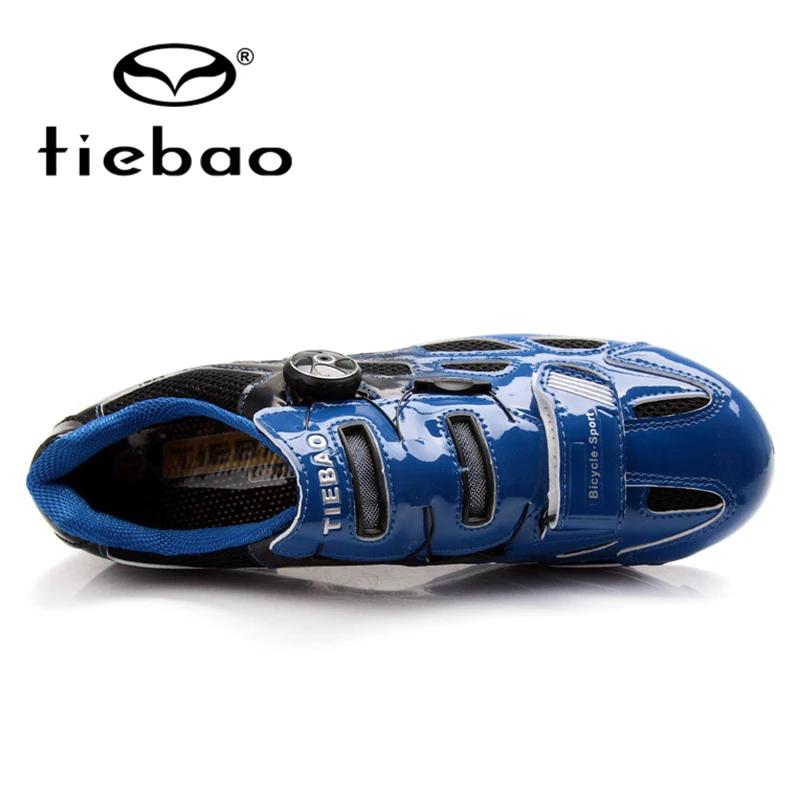 TIEBAO уличная спортивная велосипедная обувь MTB горный велосипед обувь Синий Зеленый Желтый гоночный самоблокирующийся атлет обувь размер 46 47