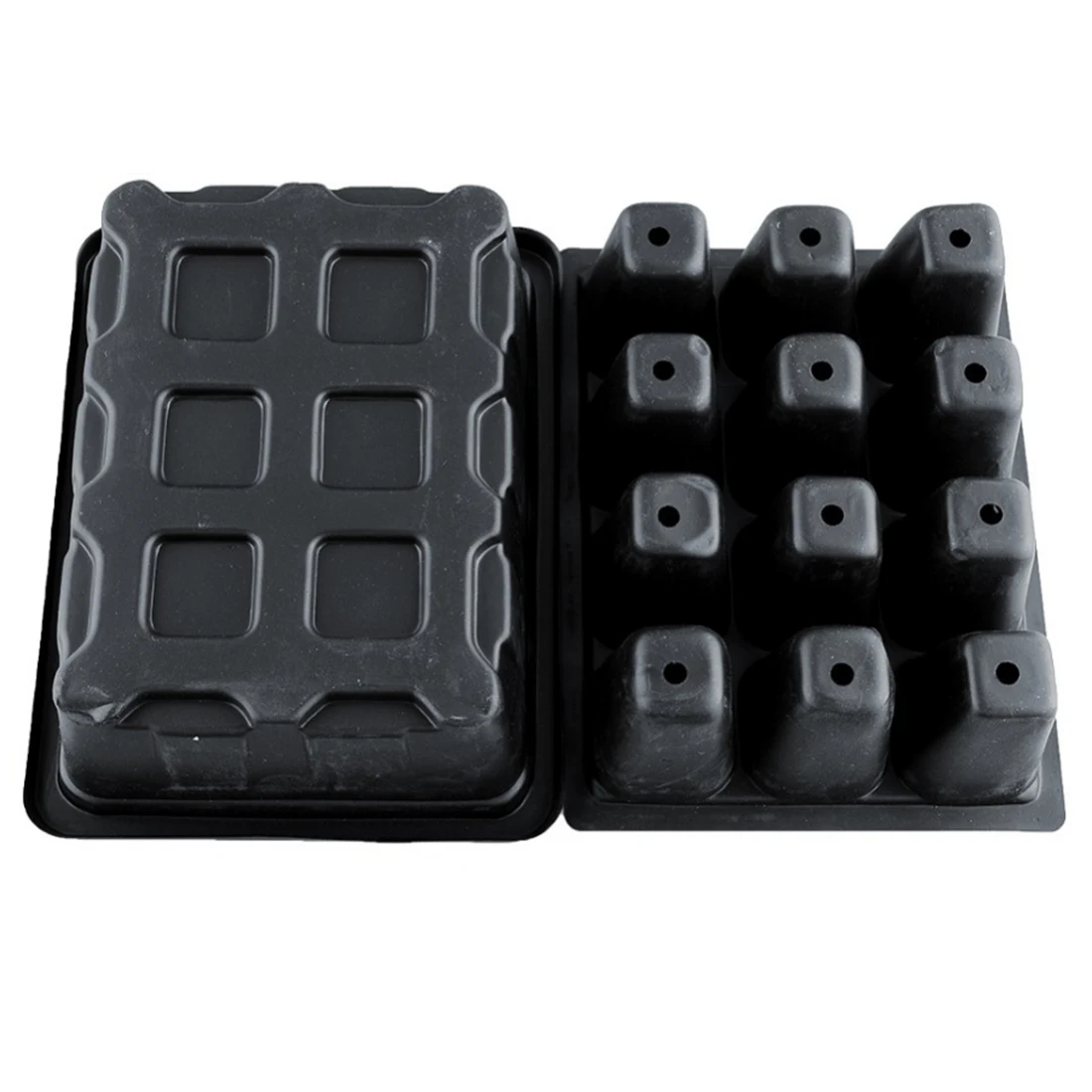 5 компл. 12 ячеек горшок для рассады посадки семян набор лотков растительный ящик