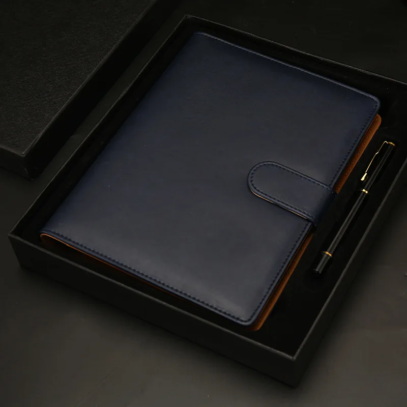 1 шт. ретро планировщик с пряжкой А5 блокнот из искусственной кожи для офиса