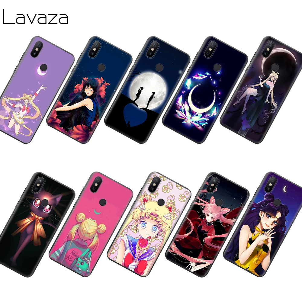 Lavaza Japan Anime Moon Eyes TPU Case for Xiaomi MI Redmi Poco X2 K30 Note 8T 10 6 8 9 9se A1 A2 A3 MAX 3 Lite Pro Plus f1 | Мобильные