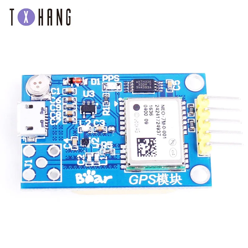 NEO-6M NEO-7M для замены двойной Антенный интерфейс GPS Мини NE0-7M EEPROM модуль спутникового