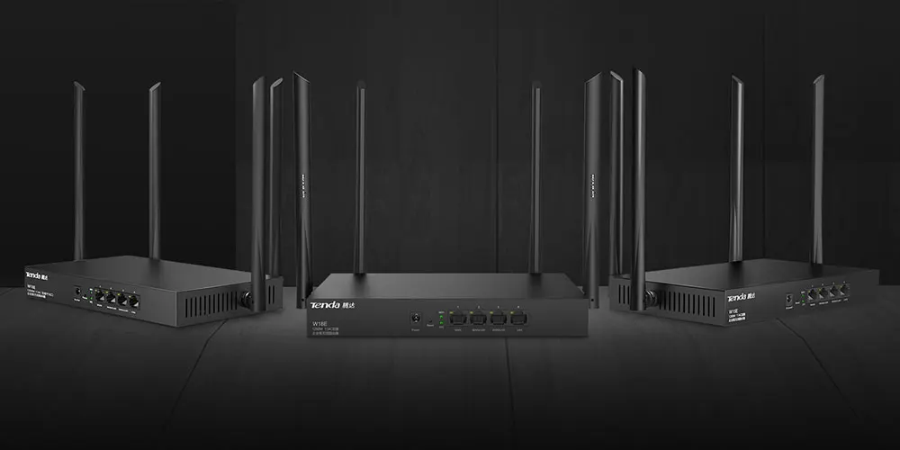 Tenda W18E V1.0 AC1200M беспроводной WiFi роутер с 2,4G/5,0G с высоким коэффициентом усиления, домашний двухдиапазонный Wi-Fi ретранслятор, управление приложением