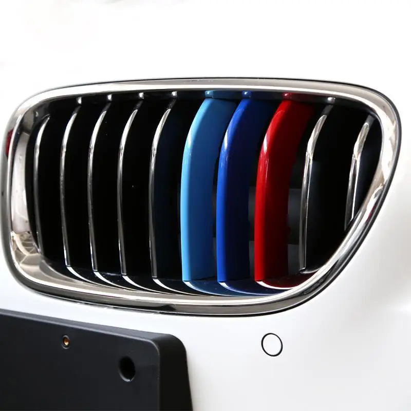 Автомобильная передняя решетка спортивные полоски покрытие автомобильные