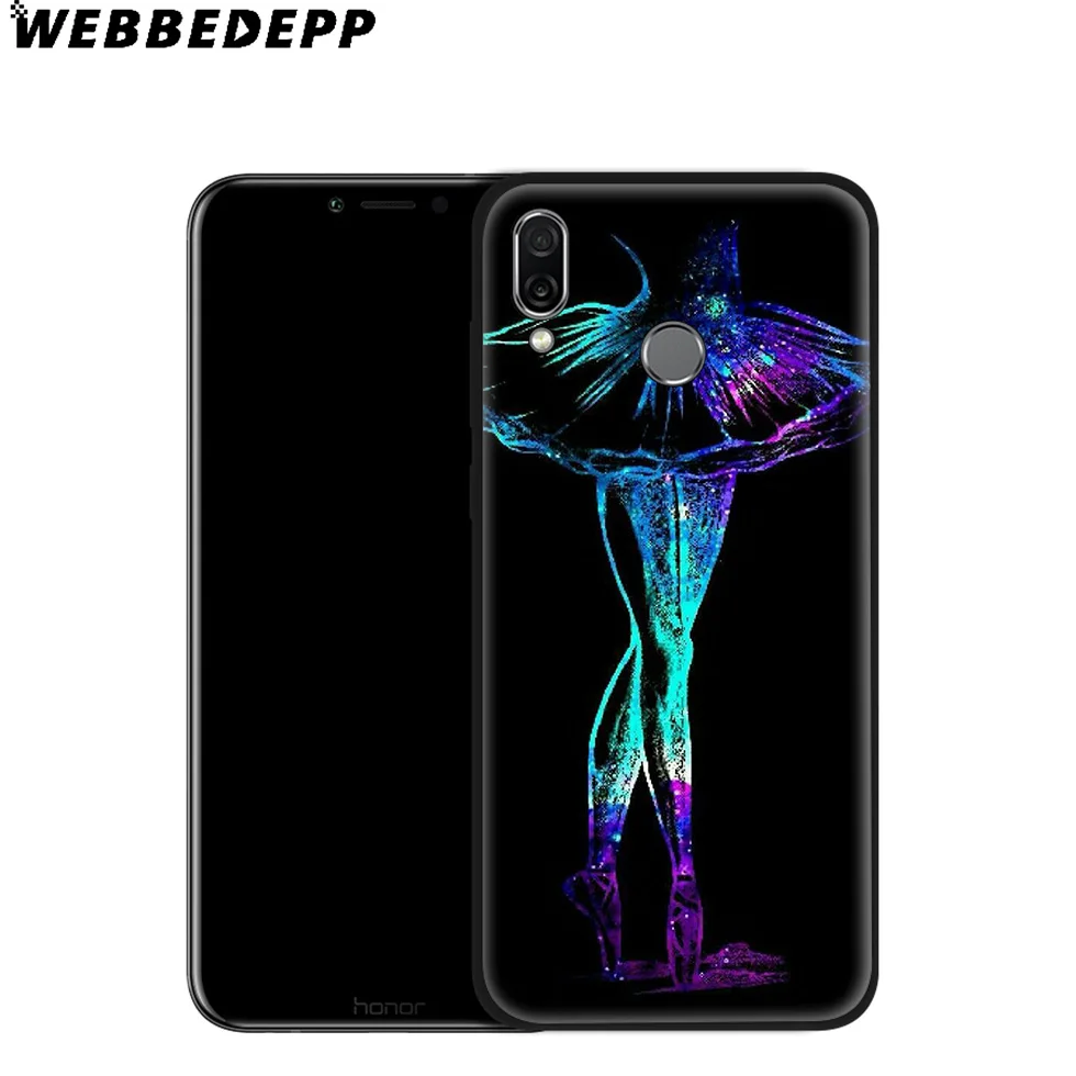 Ballerina Dance Ballet Soft Case for Huawei Mate Honor 20 6A 7A 7C 7X 8 9 9X 10 View Lite Pro 30 |