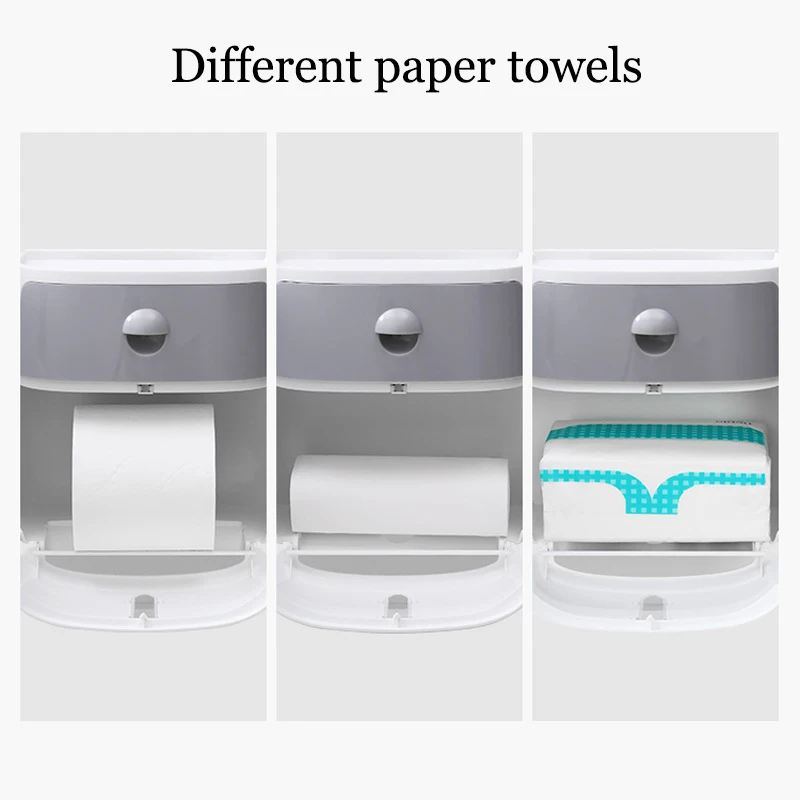 Водонепроницаемый держатель для туалетной бумаги дозатор рулонной ванной