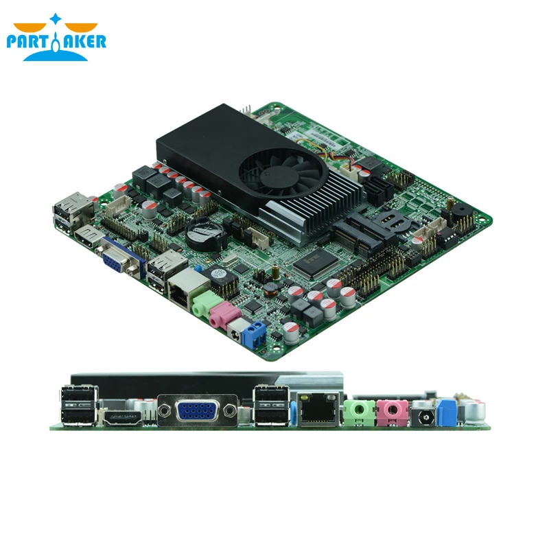 Ультра тонкая iTX материнская плата Intel X86 1037u планшетный ПК тонкая материнская плата поддержка рекламы образование Медиа Воспроизведение ITX-M100_618